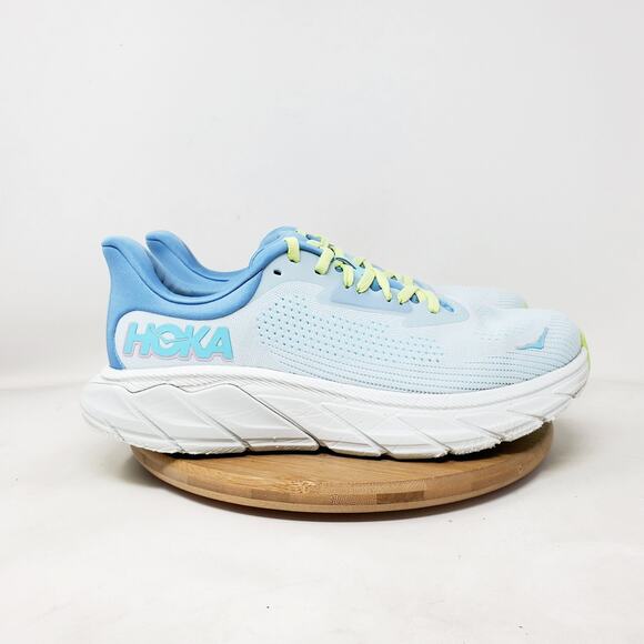 Hoka One One Arahi 7 Shoes Womens 8.5 B Blue Comfort Training Walking Running - Picture 8 of 14